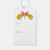 Buttercup Butterfly-Geschenk-Tag Geschenkanhänger (Rückseite)