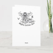 Buttercup Candy Cake Fairy Card Karte (Rückseite)