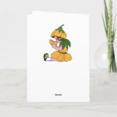 Buttercup Child Whimsical Blume Party Collection Dankeskarte (Rückseite)