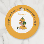 Buttercup Child Whimsical Blume Party Collection Geschenkanhänger (Vorderseite)