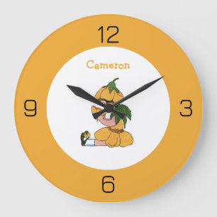 Buttercup Child Whimsical Blume Party Collection Große Wanduhr