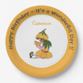 Buttercup Child Whimsical Blume Party Collection Pappteller (Vorderseite)