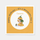 Buttercup Child Whimsical Blume Party Collection Serviette (Vorderseite)