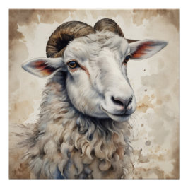 Buttercup die Schafe Poster