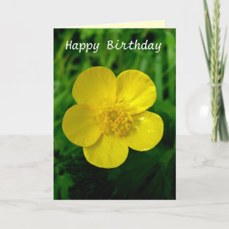 Buttercup - Geburtstag Karte