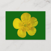 Buttercup - Gras grün Visitenkarte (Rückseite)