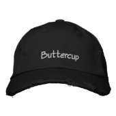 Buttercup Hausnamenskappe / Hut (Vorderseite)