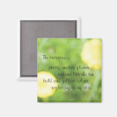 Buttercup Magnet (Vorderseite/Rückseite)