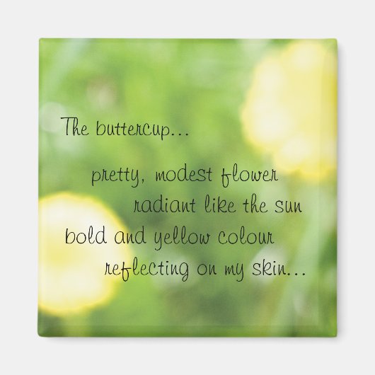 Buttercup Magnet (Vorne)