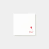 Buttercup mit Red Lollipop sind zum Kotzen Post-it Klebezettel (Vorderseite)