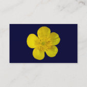 Buttercup - Navy Blue Visitenkarte (Rückseite)