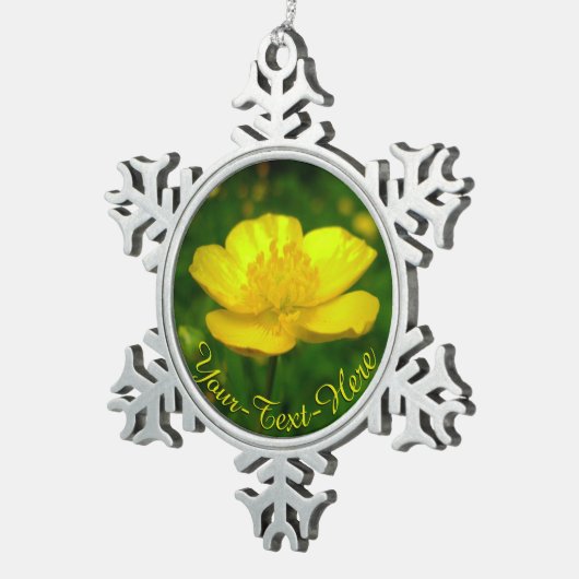 Buttercup Ornament Blume Weihnachtsdekoration (Rechts)