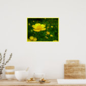 Buttercup Poster Print Wildfower Art Printing (Küche)