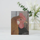 Buttercup-Runder Postkarte (Stehend Vorderseite)