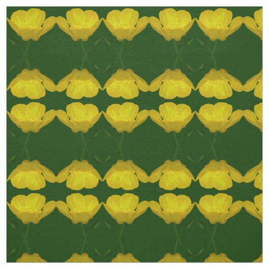Buttercup Stoffe Springbutterbecher Stoffe Textili (Muster)