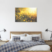 Buttercup Sundown Leinwanddruck (Insitu (Schlafzimmer))