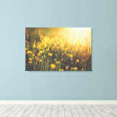 Buttercup Sundown Leinwanddruck (Insitu (Holzboden))