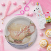 BUTTERCUP-TEACUP-MONOGRAMM-PARTY PAPPTELLER (Party)