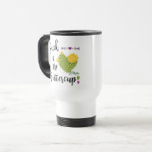 Buttercup Travel Mug sind zum Kotzen Reisebecher (Vorderseite Links)