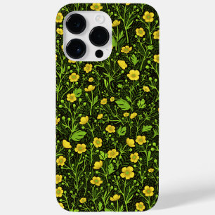 Buttercups auf schwarz Case-Mate iPhone 14 pro max hülle