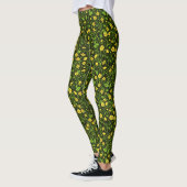 Buttercups auf schwarz leggings (Links)
