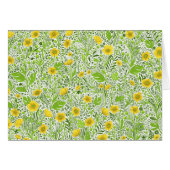 Buttercups auf weiß (Vorderseite (Horizontal))