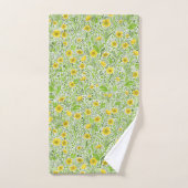 Buttercups auf weiß badhandtuch set (Handtuch)