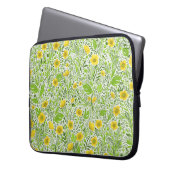 Buttercups auf weiß laptopschutzhülle (Vorderseite Links)
