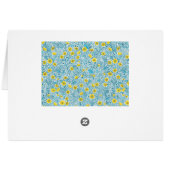 Buttercups, gelb, blau und weiß (Rückseite Horizontal)