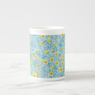 Buttercups, gelb, blau und weiß porzellantasse