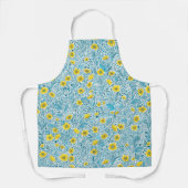 Buttercups, gelb, blau und weiß schürze (Vorderseite)