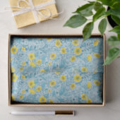 Buttercups, gelb, blau und weiß seidenpapier (Geschenk)