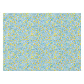 Buttercups, gelb, blau und weiß tischdecke (Vorderseite (Horizontal))