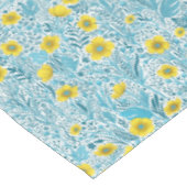 Buttercups, gelb, blau und weiß tischdecke (Schrägansicht)