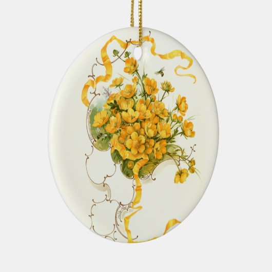 Buttercups Keramik Ornament (Rechts)