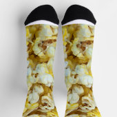 Buttered Popcorn Macro Socken (Oben)