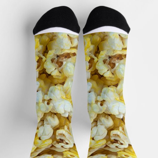 Buttered Popcorn Macro Socken (Oben)