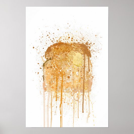 Buttered Toast Poster (Vorne)