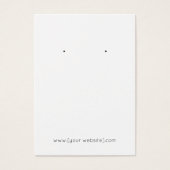 Butterfett-Blume-Muster-Grafikkarte (Vorderseite)