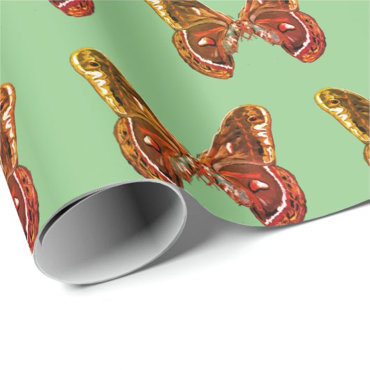 Butterfetts Art Zeichnend Geschenkpapier (Rolleneckpunkt)