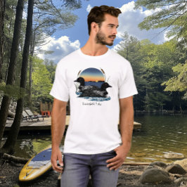 Butterfield Lake Loon Pair T-Shirt