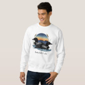 Butterfield Lake Loons Paar Sweatshirt (Vorne ganz)