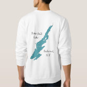 Butterfield Lake Loons Paar Sweatshirt (Rückseite)