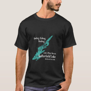 Butterfield Lake Redwood New York T-Shirt