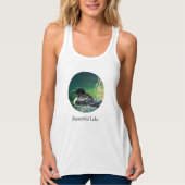 Butterfield Lake White Men Loon Family Tank Top (Vorderseite)