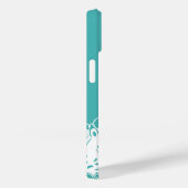 Butterfisch Monogramm Muster Case-Mate iPhone Hülle (Rückseite / Rechts)