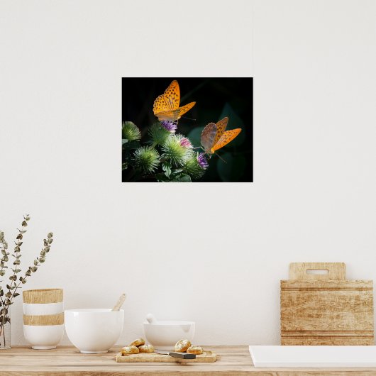 Butterfisch Poster (Küche)