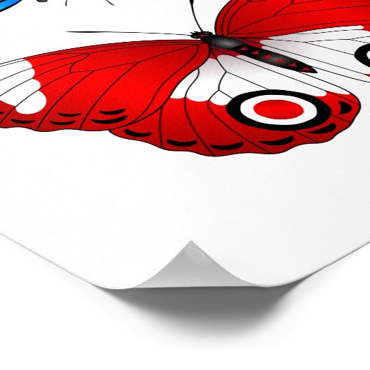 Butterfisch Poster (Ecke)