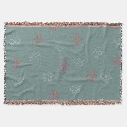 Butterfisch Stars Sage Green Decke (Vorderseite)