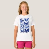 Butterfisch Watercolor Blue T-Shirt (Vorne ganz)